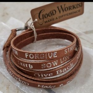 Inspirational Wrap Bracelet